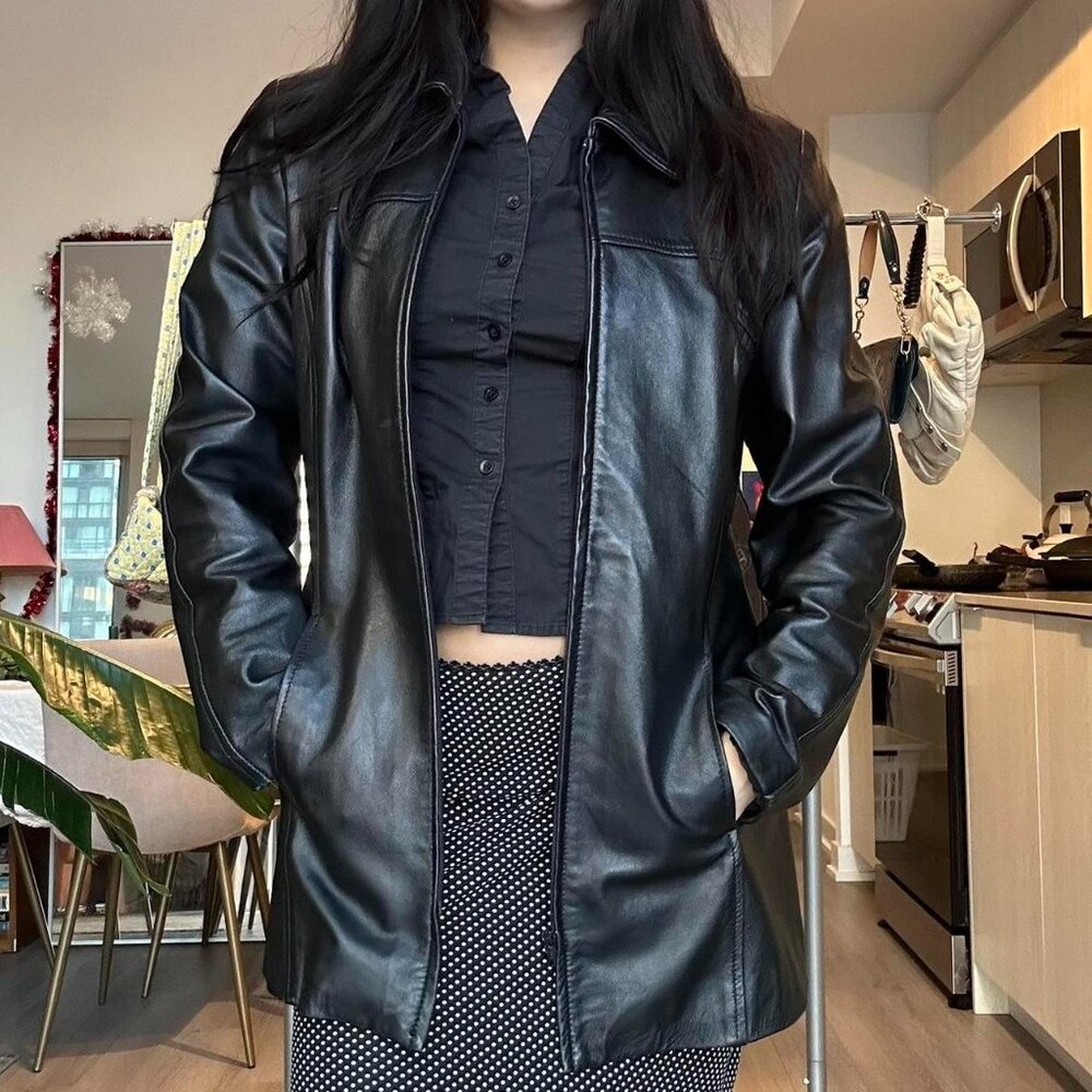 Danier Lambskin Leather Jacket